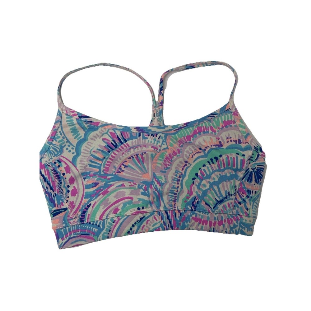 Printed Pastel Sports Bra - Women Intimates & Sleepwear